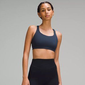 lululemon Energy Bra Medium Support, B–D Cups size 12 True Navy